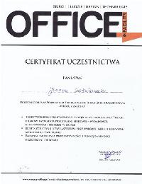 Certyfikat Funkcjonalne Biuro